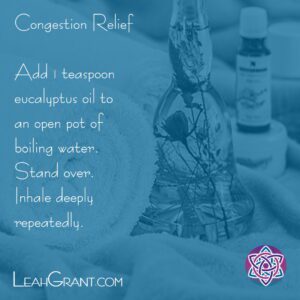 Aromatherapy 3 Congestion Relief