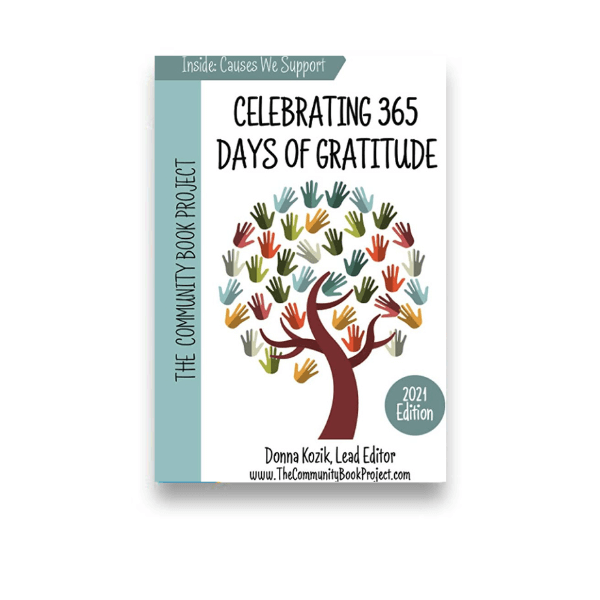 Celebrating 365 Day of Gratitude book cover